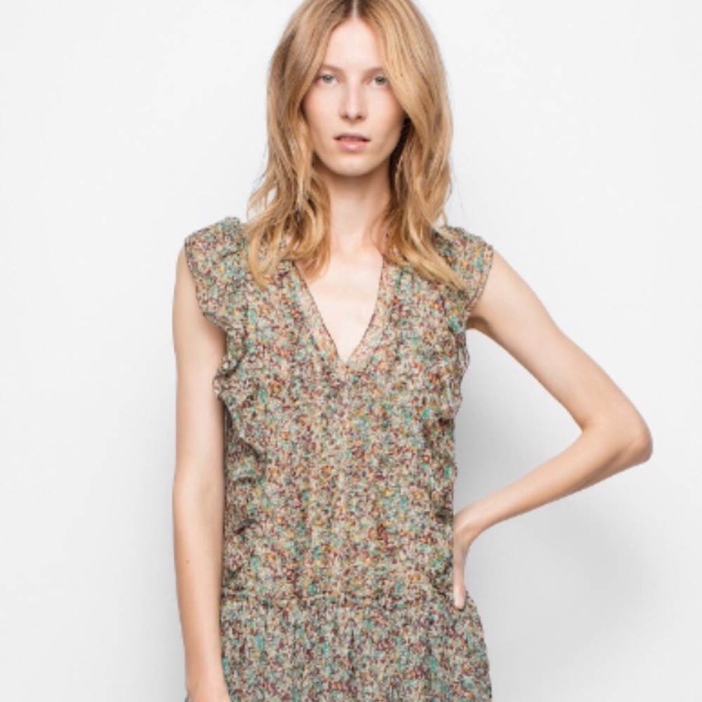 Zadig & Voltaire Rimana Print Deluxe Dress